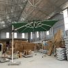 Ô Dù Lệch Tâm Vuông 2.5m – Phiên Bản Không Viền Rũ
