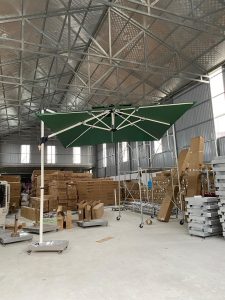 Ô Dù Lệch Tâm Vuông 2.5m – Phiên Bản Không Viền Rũ Ô Dù Lệch Tâm Vuông 2.5m – Phiên Bản Không Viền Rũ