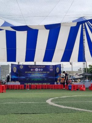 Dù elip che nắng sự kiện sân trường ngoài trời