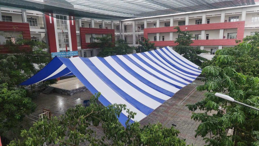 Dù che nắng sự kiện sân trường học Dù che nắng sự kiện sân trường học
