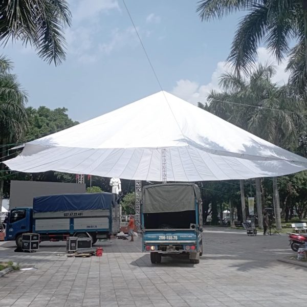 Dù tròn sự kiện 1 trụ (một cột) đk 10m