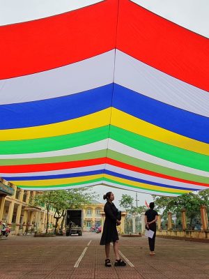 Dù che nắng sự kiện sân trường học