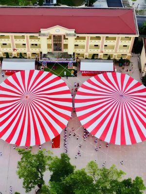 Dù tròn sự kiện 1 trụ (một cột) đk 15m