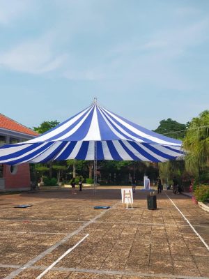 Dù tròn sự kiện 1 trụ (một cột) đk 18m