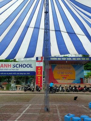 Dù che nắng sự kiện sân trường học ở Hà Nam
