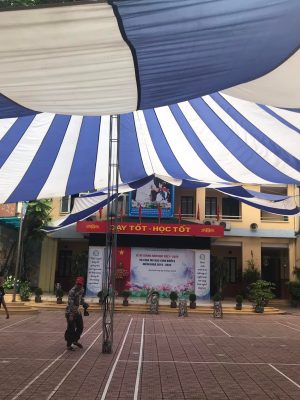 Dù che nắng sự kiện sân trường học
