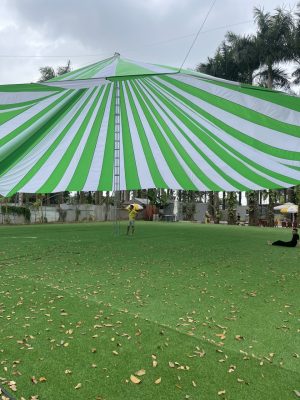 Dù tròn sự kiện 1 trụ (một cột) đk 26m