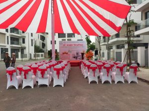 Dù che sự kiện sân trường Hà Nam, Lắp đặt dù che nắng sân trường học giá rẻ ở Hà Nam