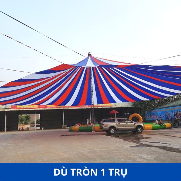 dù tròn sự kiện 1 trụ (một cột) đk 24mdù tròn sự kiện 1 trụ (một cột) đk 24m