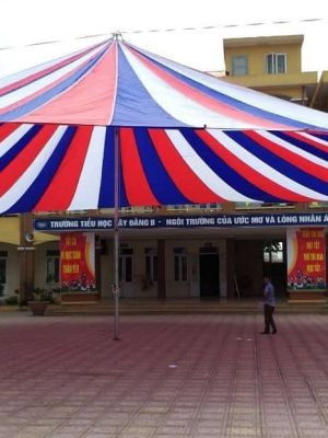 dù tròn sự kiện 1 trụ (một cột) đk 24m