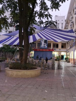 Dù tròn sự kiện 1 trụ (một cột) đk 26m