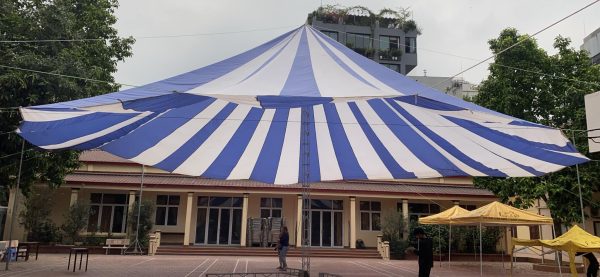 Dù tròn sự kiện 1 trụ (một cột) đk 20m