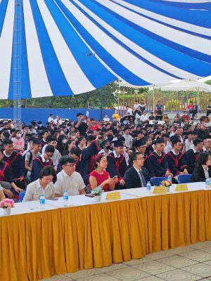 dù che nắng sự kiện sân trường ở Thái Nguyên
