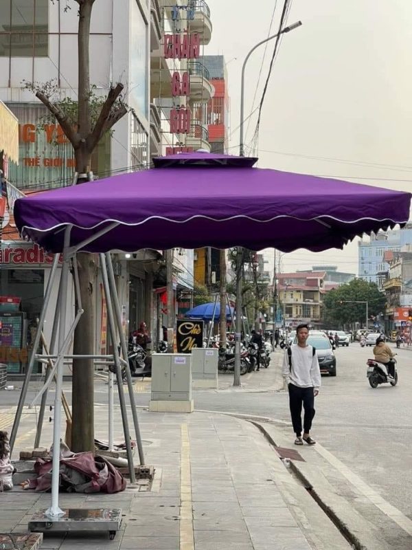 Dù lệch tâm vuông 3m (kt 3m x 3m) 2 tầng