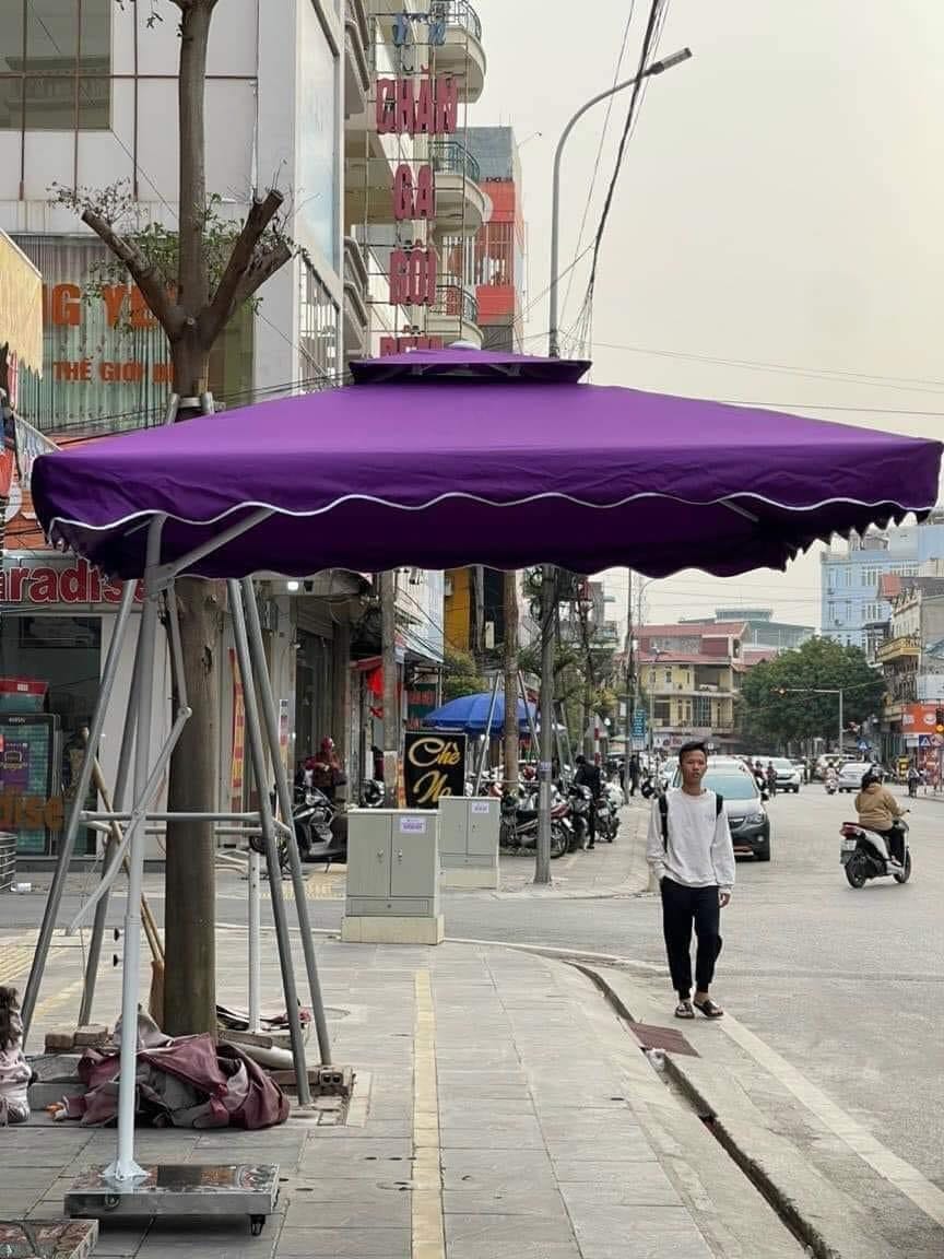 Dù lệch tâm vuông 3m (kt 3m x 3m) 2 tầng Dù lệch tâm vuông 3m (kt 3m x 3m) 2 tầng