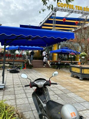 Dù lệch tâm vuông 3m (kt 3m x 3m) 2 tầng