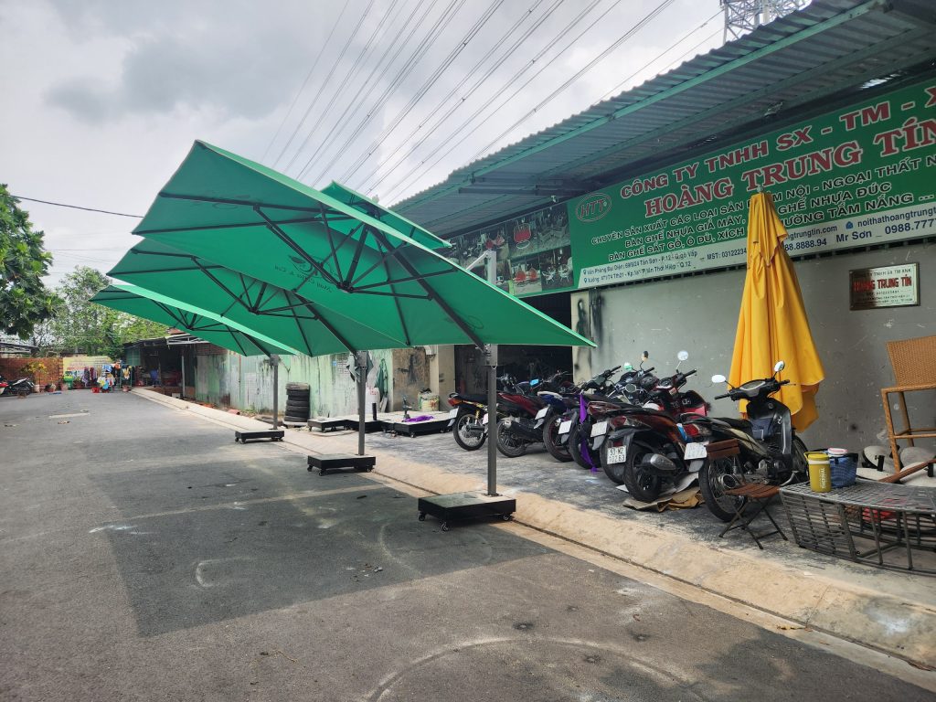 Ô Dù Lệch Tâm Vuông 2.5m – Phiên Bản Không Viền Rũ Ô Dù Lệch Tâm Vuông 2.5m – Phiên Bản Không Viền Rũ