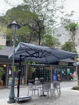 Dù lệch tâm vuông 4m (kt 4m x 4m)