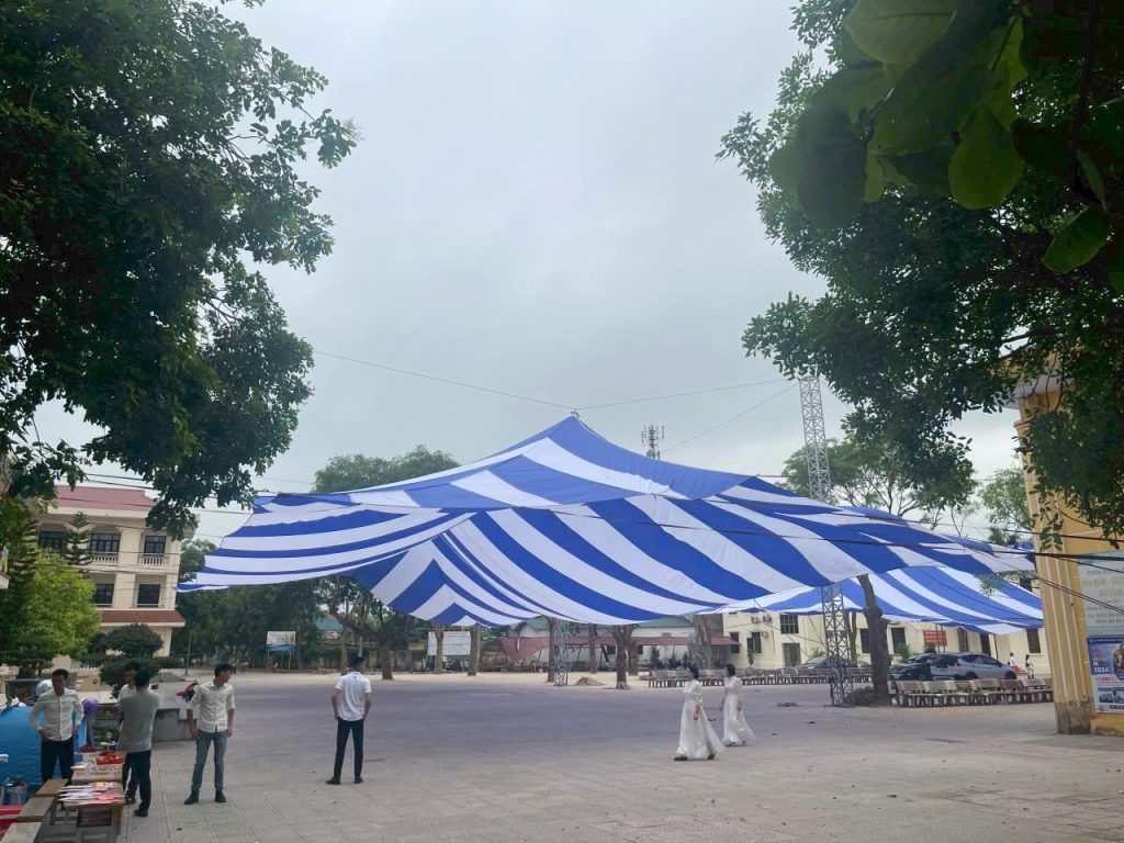 Dù che nắng sự kiện sân trường học Dù che nắng sự kiện sân trường học