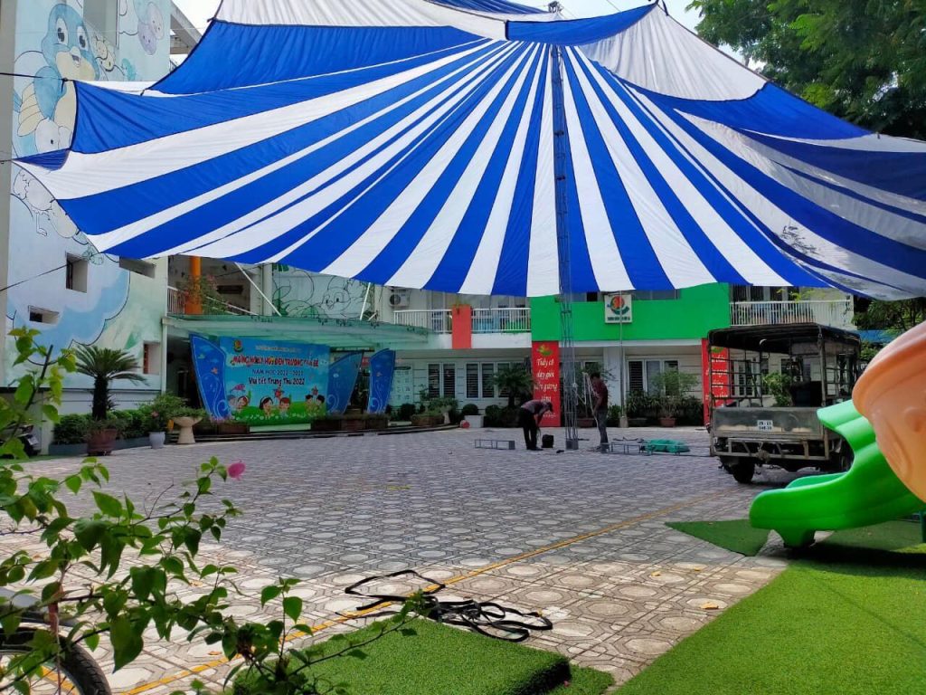 Dù che nắng sự kiện sân trường học Dù che nắng sự kiện sân trường học