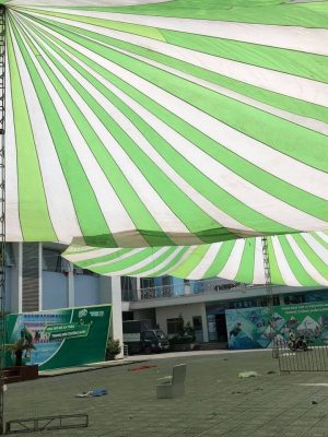 Dù tròn sự kiện 1 trụ (một cột) đk 28m