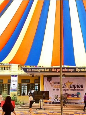Dù tròn sự kiện che nắng ngoài trời