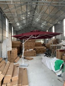Ô Dù Lệch Tâm Vuông 2.5m – Phiên Bản Không Viền Rũ Ô Dù Lệch Tâm Vuông 2.5m – Phiên Bản Không Viền Rũ