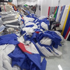 Xưởng may vải dù Polyester