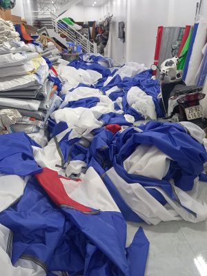 Xưởng may vải dù Polyester