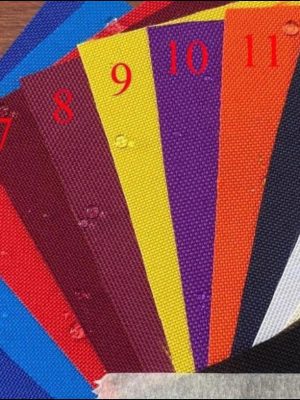 Vải dù Polyester, Vải bạt dù sợi Polyester chống thấm nước đủ màu sắc