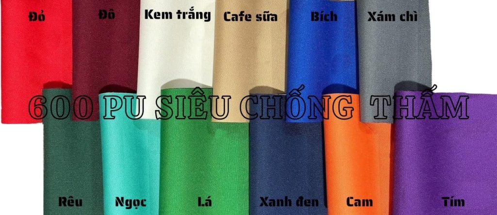 Chất liệu vải dù Polyester Chất liệu vải dù Polyester