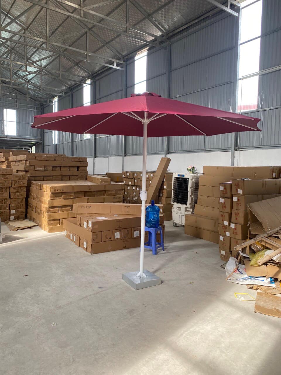 Ô dù chính tâm (màu đỏ) Ô dù chính tâm (màu đỏ)