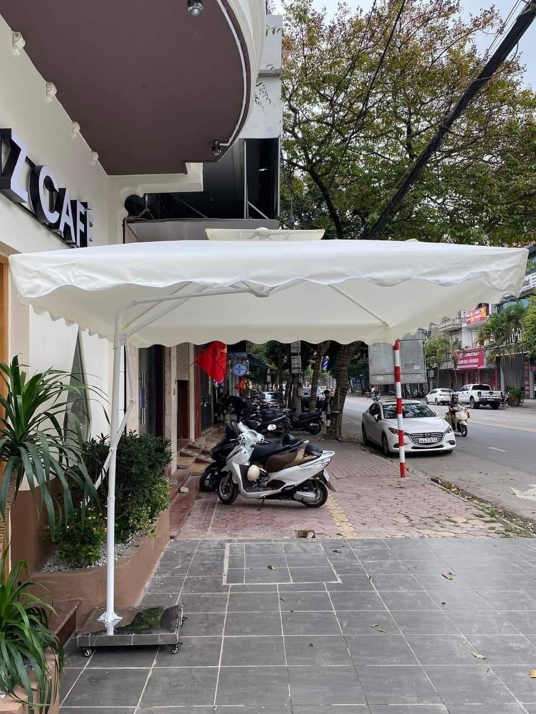 Mẫu dù che nắng quán cafe đẹp Mẫu dù che nắng quán cafe đẹp