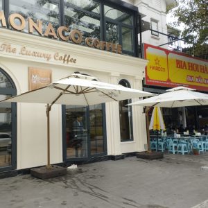 Dù che nắng quán cafe ngoài trời