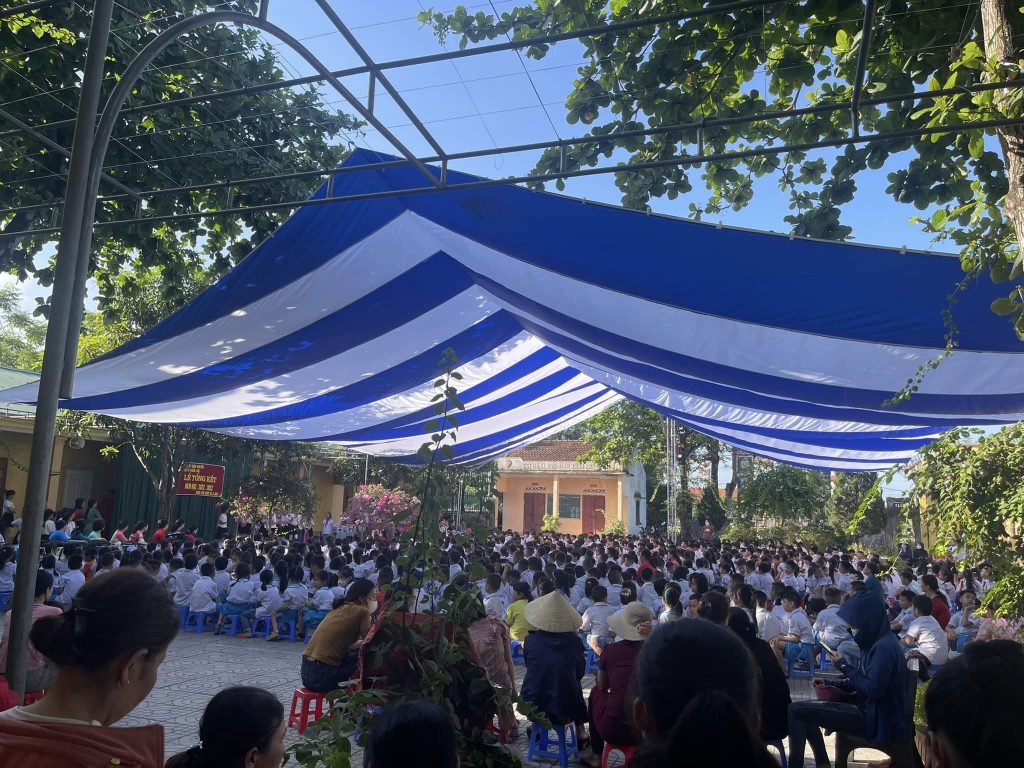 Dù che sự kiện sân trường học ở Nghệ An Dù che sự kiện sân trường học ở Nghệ An