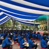 Dù che lễ khai giảng, tổng kết năm học