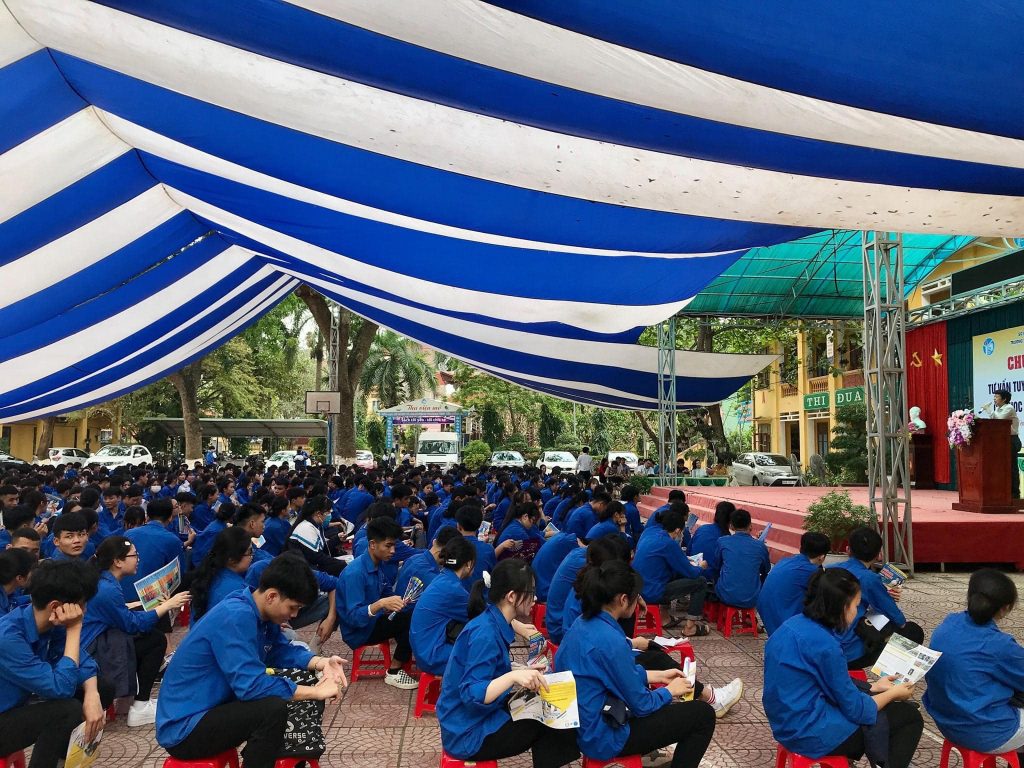 Dù che sự kiện sân trường học ở Nghệ An Dù che sự kiện sân trường học ở Nghệ An