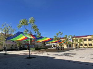 Dù che sự kiện, dù che sân trường học ở Kiên Giang