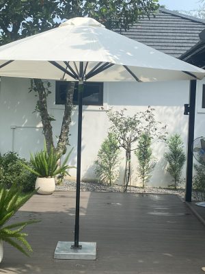 Ô dù chính tâm (màu trắng kem)