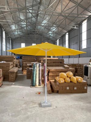 Mẫu Ô dù che nắng chính tâm (màu vàng) đẹp giá rẻ