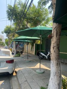 Ô dù che nắng chính tâm (màu xanh) Ô dù che nắng chính tâm (màu xanh)