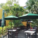 Ô dù che nắng ngoài trời ở huyện Hoài Đức