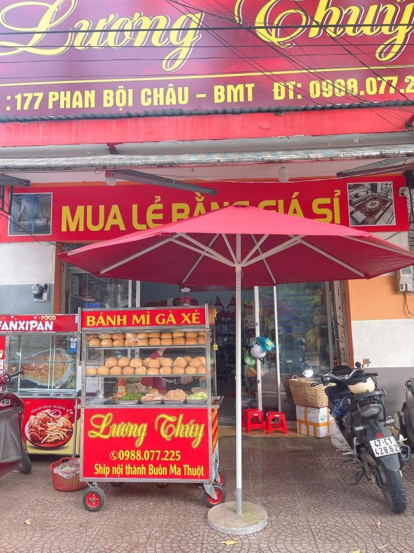 Ô dù chính tâm (màu đỏ)