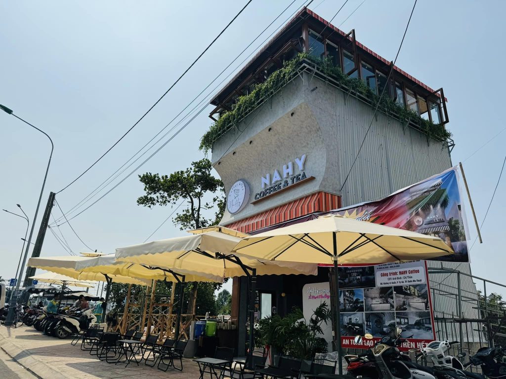 Ô dù chính tâm tròn che nắng (màu kem) Ô dù chính tâm tròn che nắng (màu kem)