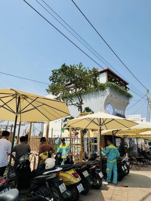 Thay vải bạt dù che nắng theo yêu cầu giá rẻ