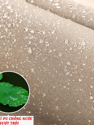 Ô dù lệch tâm có đèn 3x3m dạng sao (đế nhựa đổ nước)