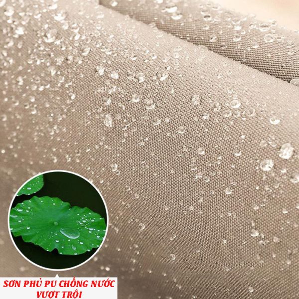 Ô dù lệch tâm có đèn 3x3m dạng sao (đế nhựa đổ nước)