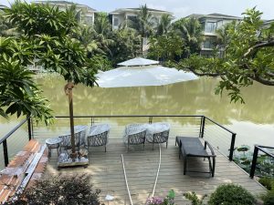 Ô dù che nắng resort, khách sạn, không gian nghỉ dưỡng
