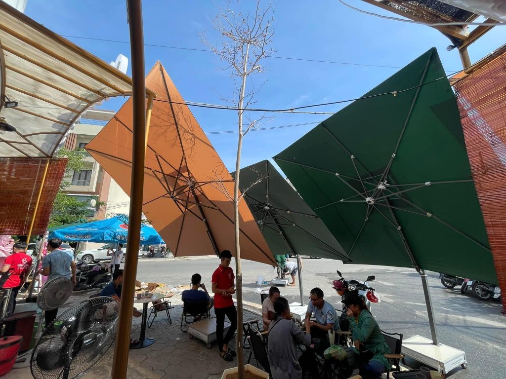 Ô dù lệch tâm cao cấp Ô dù lệch tâm cao cấp