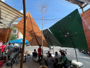 Hướng dẫn tự làm dù che nắng ngoài trời từ A-Z
